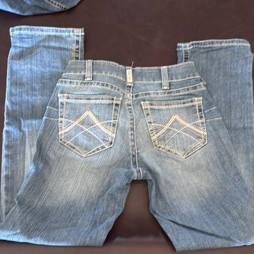 Ariat Blue Boot Cut straight leg - Picture 2 of 2